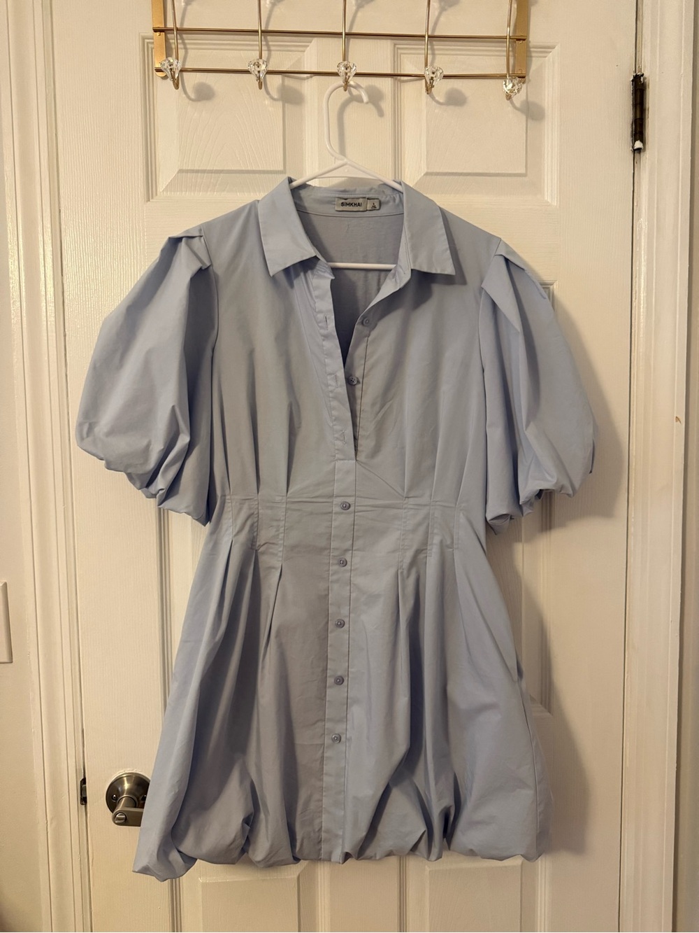 Simkhai Cleo Cotton Mini Dress